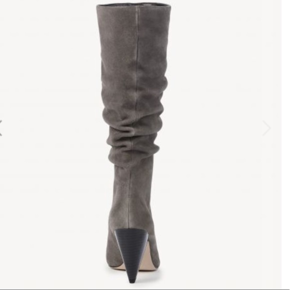 Suede Gray Slouchy Boot by Sole Society - Picture 6 of 6
